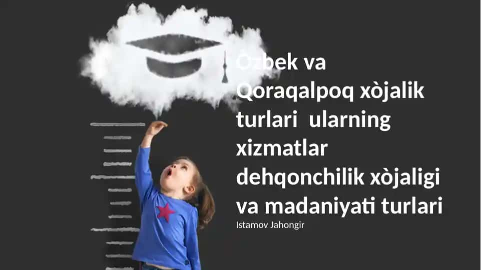 Oʻzbek va Qoraqalpoqxòjalik turlari