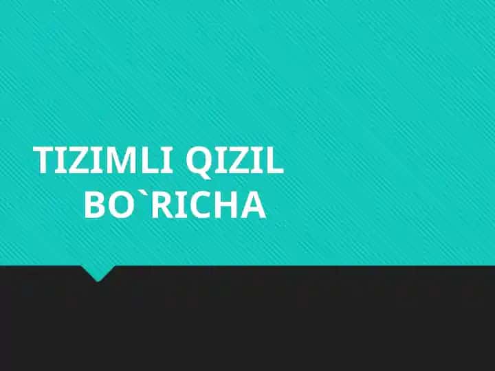 TIZIMLI QIZIL BO`RICHA BIRIKTIRUVChI TO`QIMANING DIFFUZ KASALLIKLARI