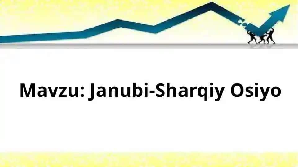 Janubi-Sharqiy Osiyo