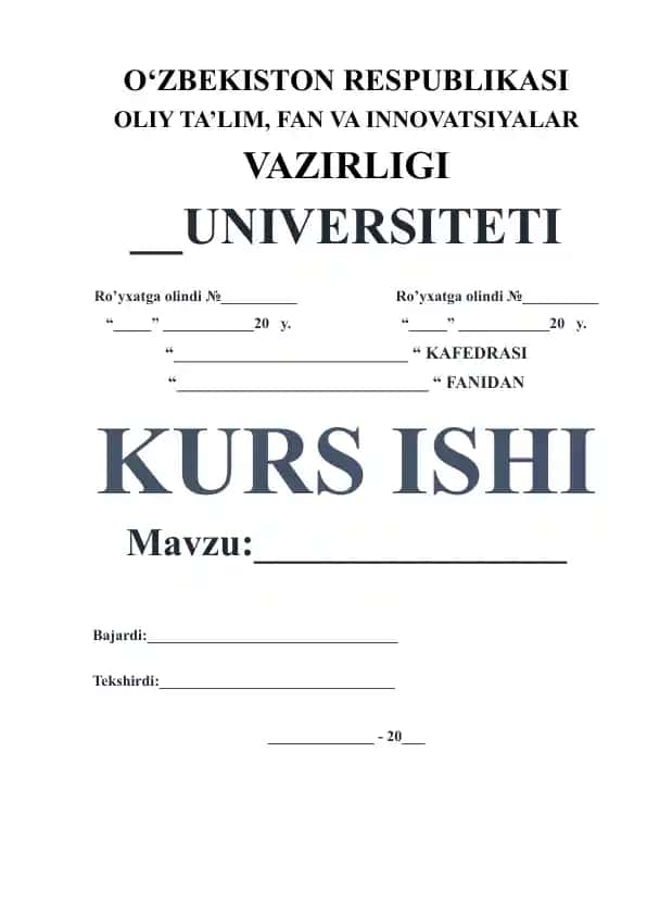 Umumiy o’rta ta’lim hamda akademik litseylarda davlat tilida ish yuritishga oid hujjatlar bilan ishlash usullari