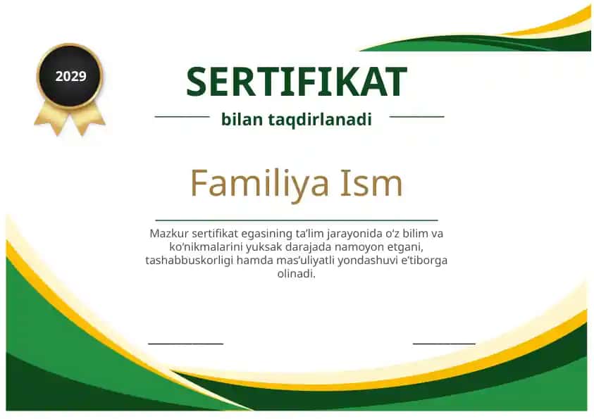 Mazkursertifikat