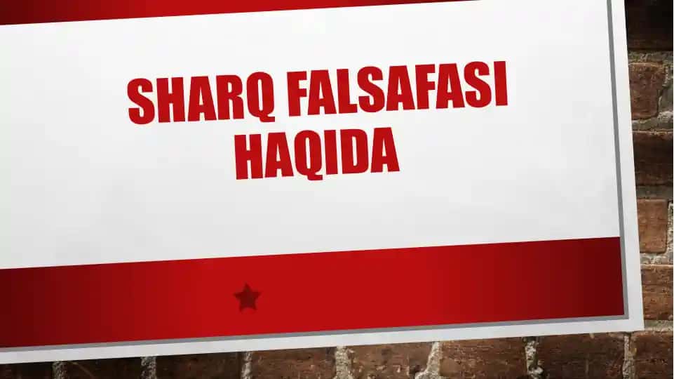 Sharq falsafasi