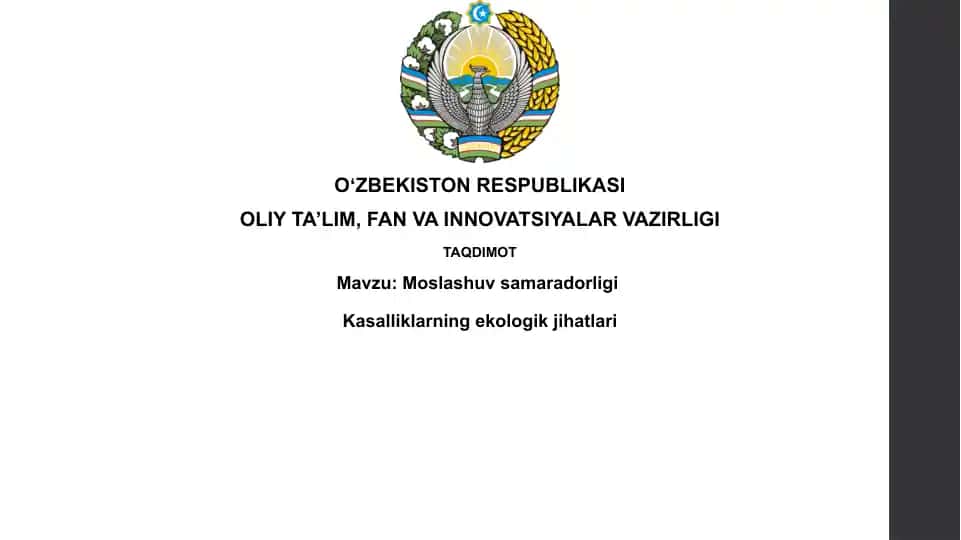 Kasalliklarga moslashuv samaradorligi