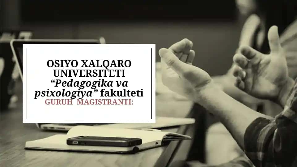 Masofaviy ta'limni tashkil etish holati va istiqbollari bo'yicha milliy va xorijiy tajriba