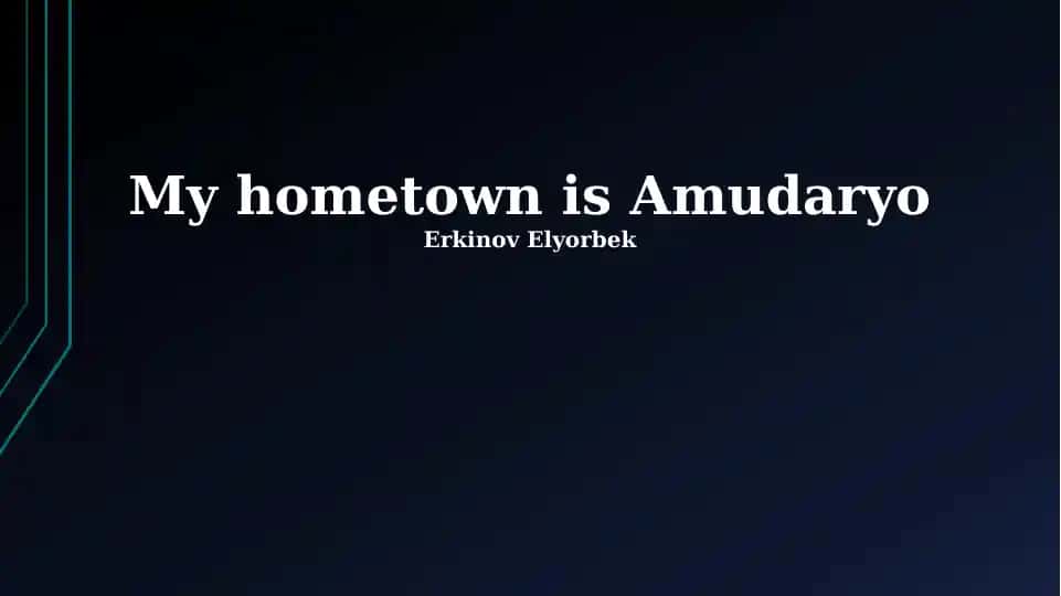 Introduction to Amudaryo: A Historical and Cultural Overview