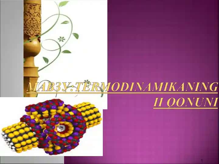 Termodinamikaning II qonuni