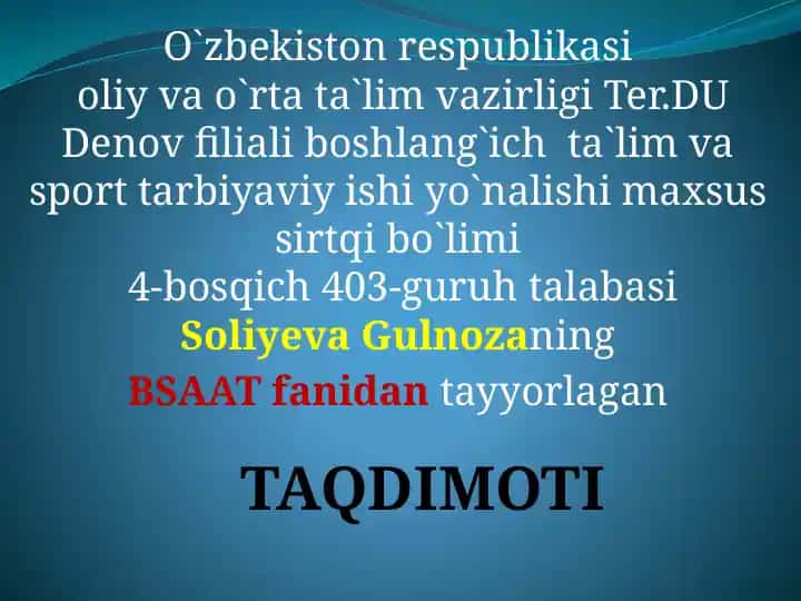 Geometrik masalalar yechishda axborot texnologiyalari
