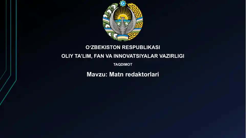 Matnredaktorlari