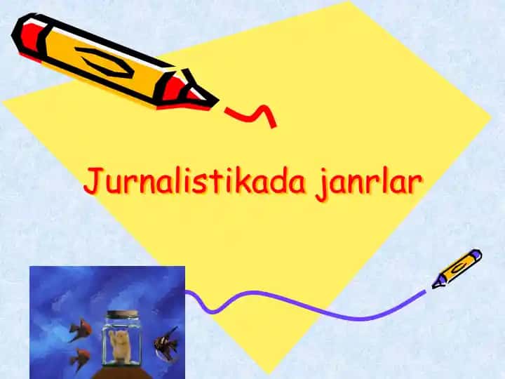 Jurnalistikada janrlar