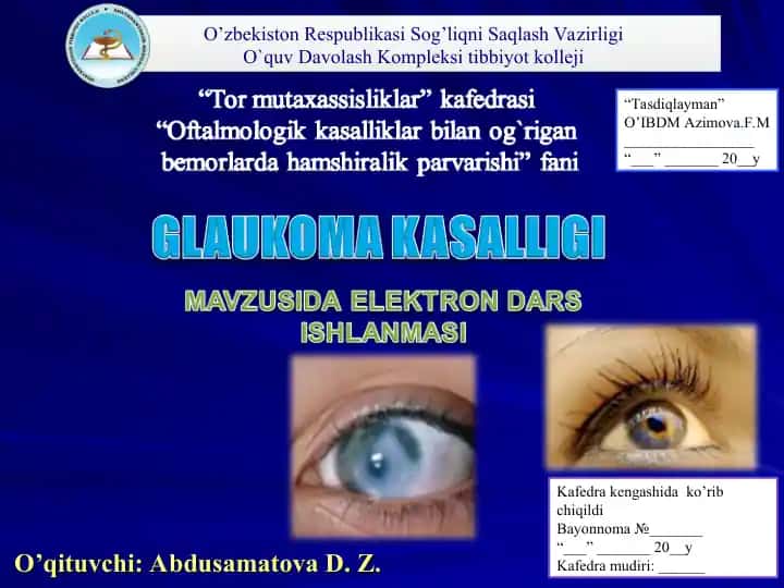Glaukoma