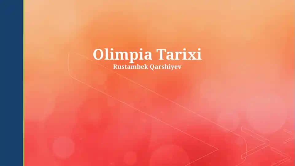 Olimpia Tarixi