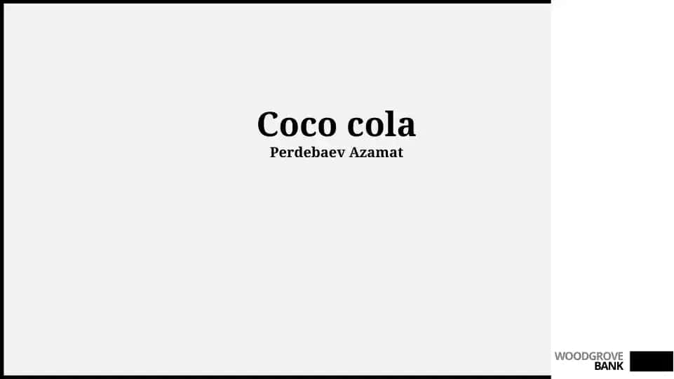 Coco cola