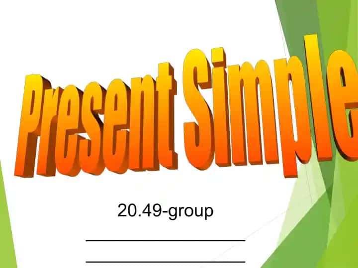 Present Simple