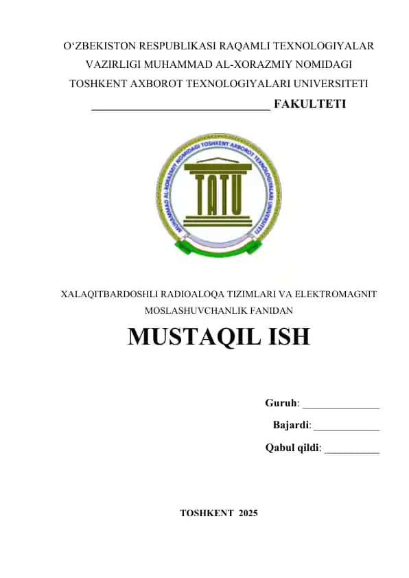 EMM dagi qurilmalarning tavsifi. Radiopellingator, spektro-analizator, GPS, radiolokator