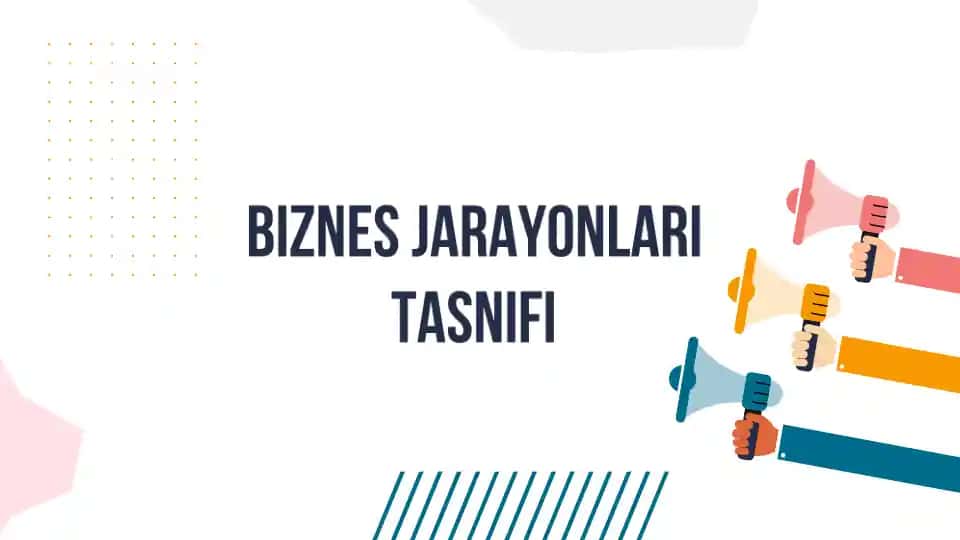 Biznеs-jarayonlari to’grisida asosiy tushunchalar