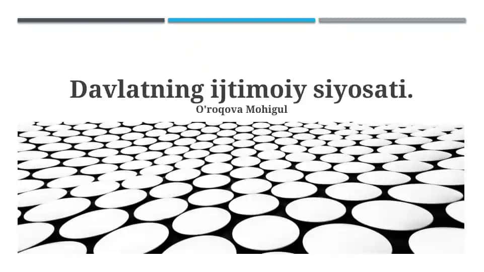 Ijtimoiy siyosatning mohiyati va maqsadlari