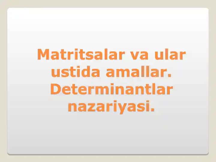 Matritsa