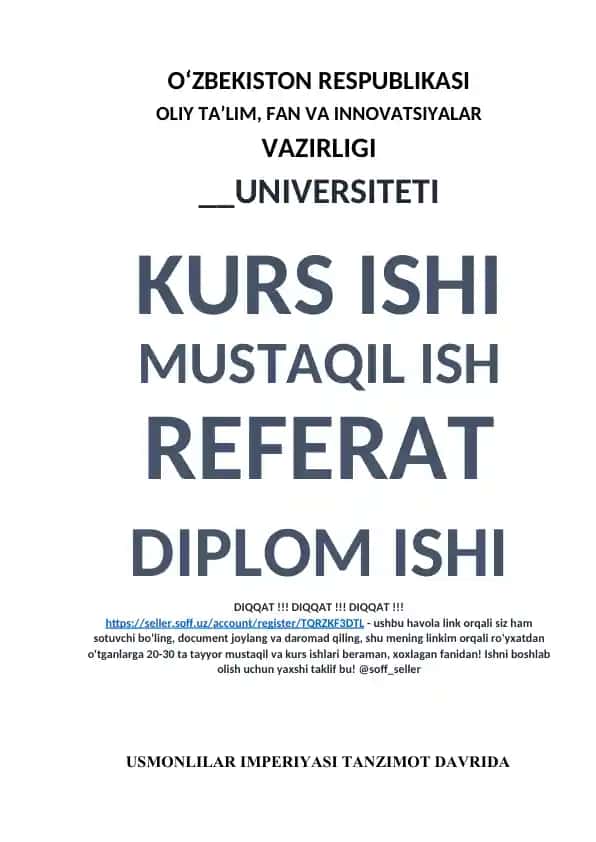 Usmonlilar imperiyasi tanzimot davrida