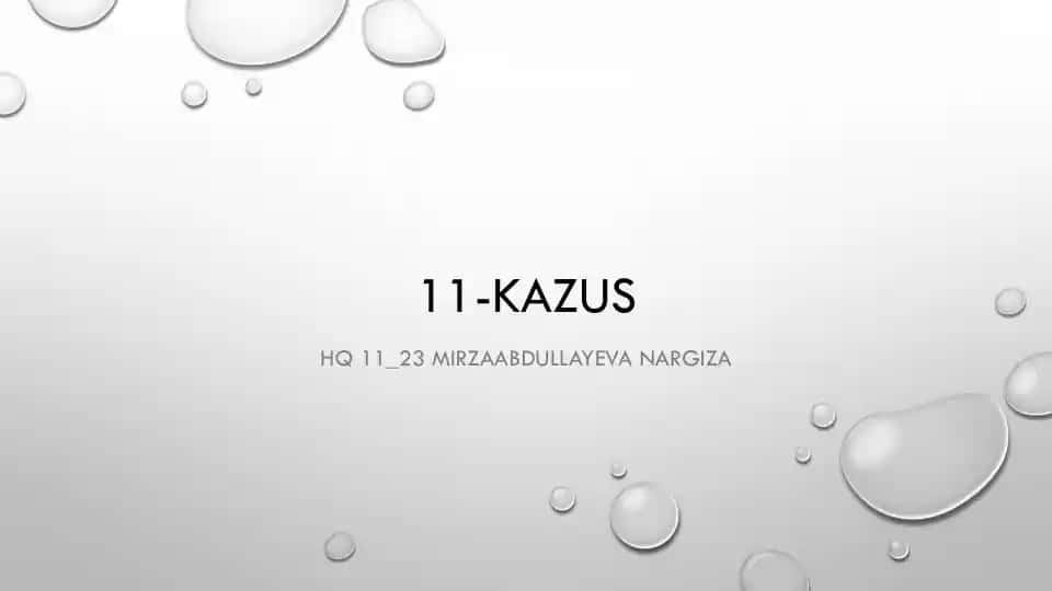 11-Kazus