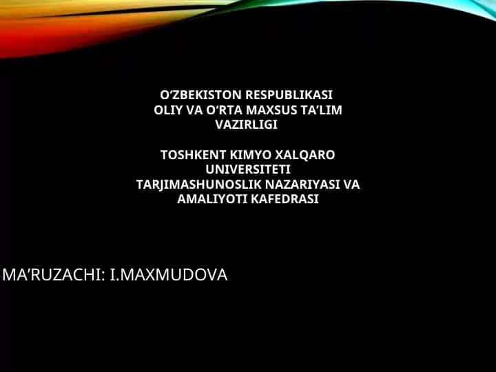 Aruz she’r tizimi nazariyasi asoslari