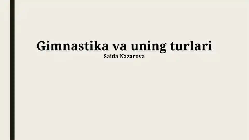 Biznes boshlashni o'rganishgi qo'llanma