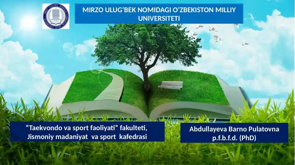 Jismoniy Tarbiya va Sport Mutaxassisli Faoliyati Pedagogik Jihatlari
