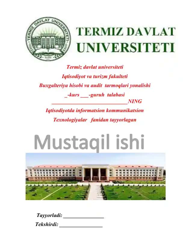 Iqtisodiy axborot tizimlarida mobil platforma texnologiyasi.