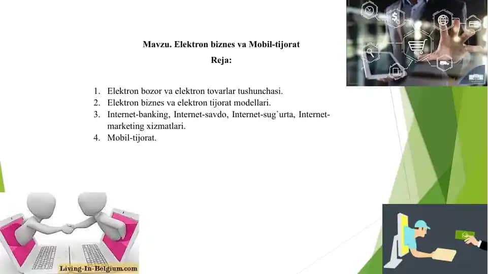 Elektron biznes va Mobil-tijorat