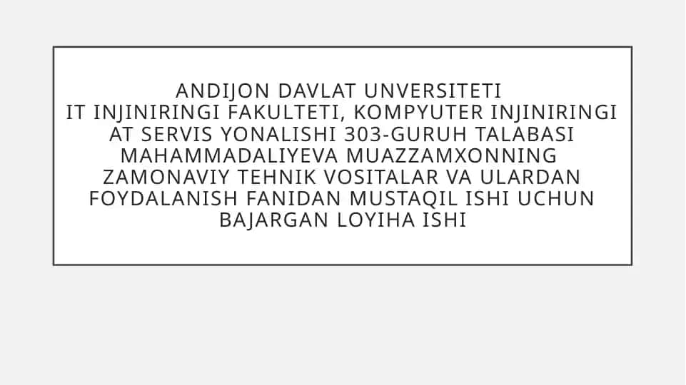 Multimediali proyektorlar