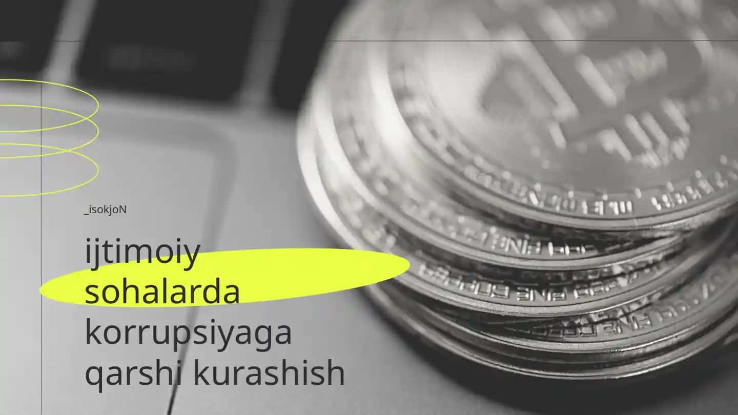 Korrupsiya va Ijtimoiy Sohalar