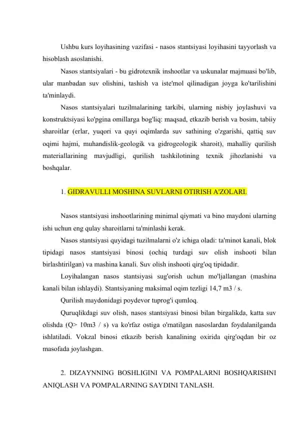Nasos stantsiyasi