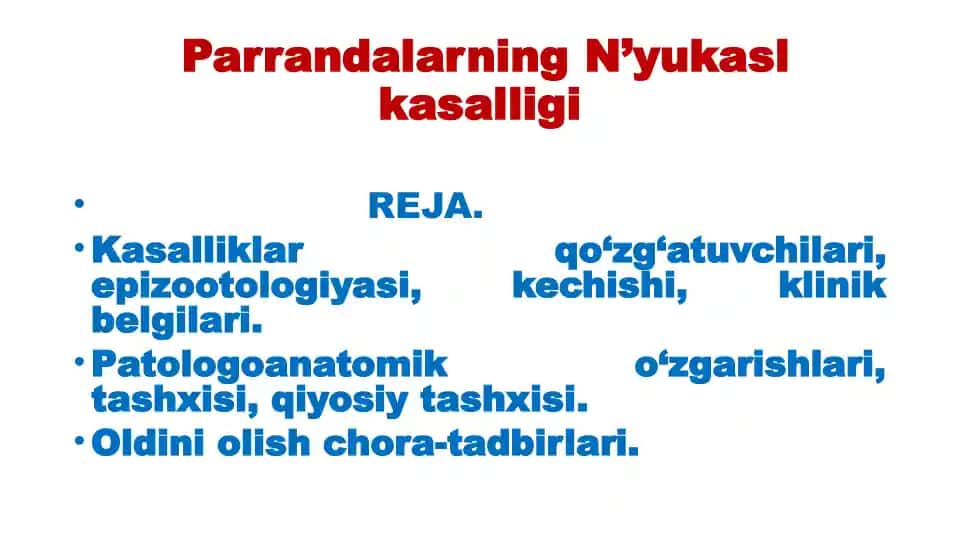 N’yukasl kasalligi