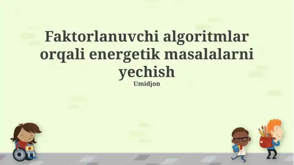 Faktorizatsiya algoritmlari