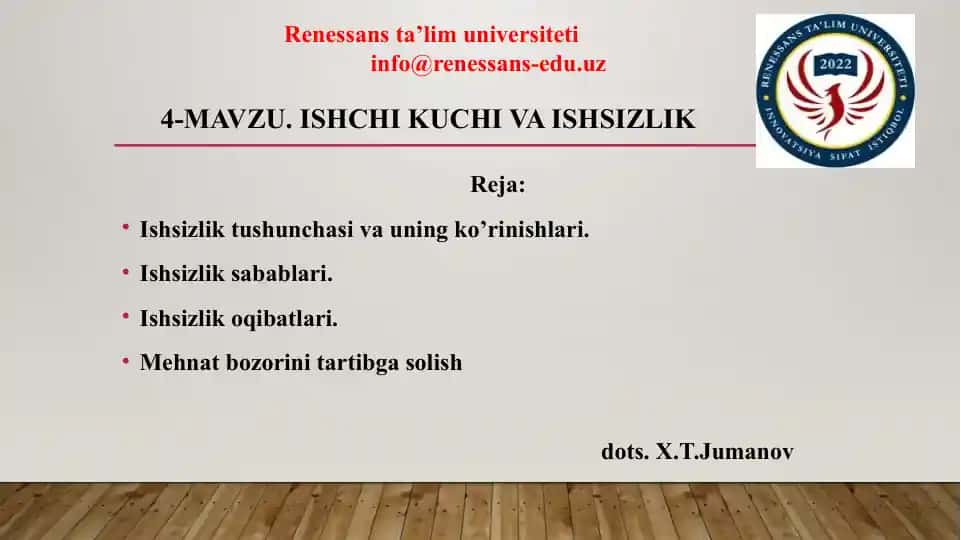 Ishsizlik