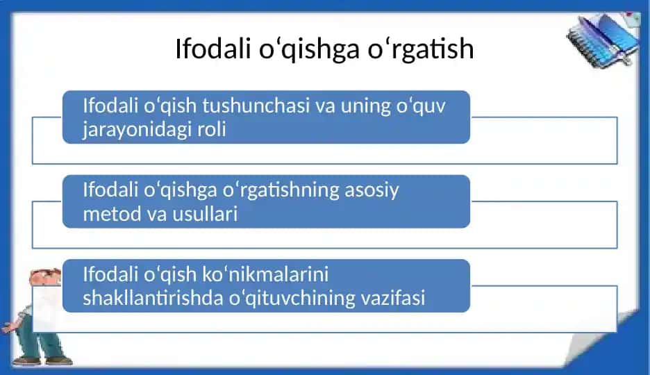 Ifodali o‘qishga O‘rgatish