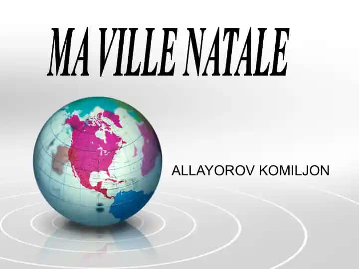 Ma Ville Natale