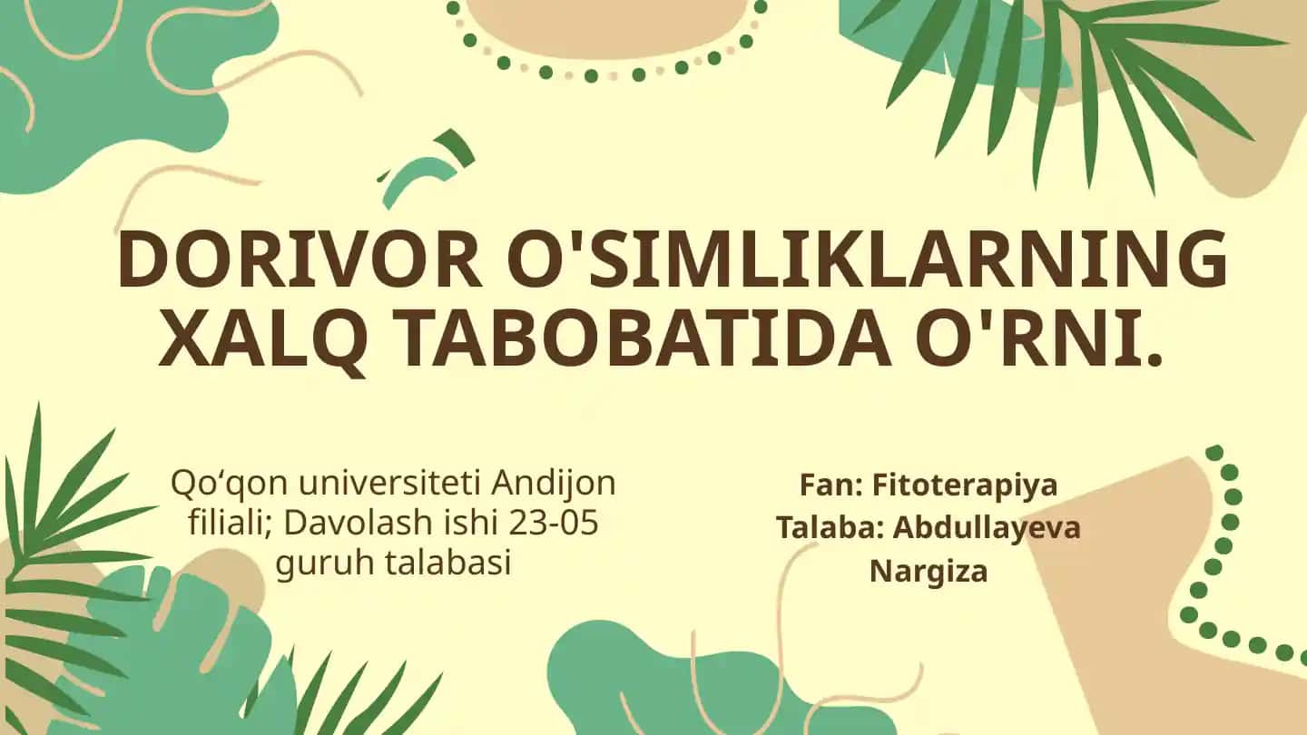 Fitoterapiya