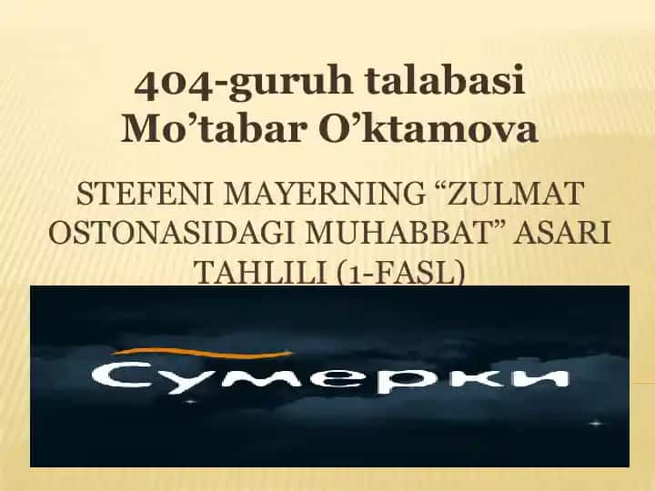 Zulmatostonasidagi muhabbat
