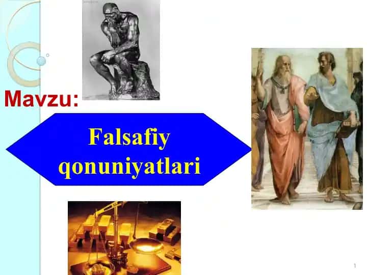 Falsafiy qonuniyatlari