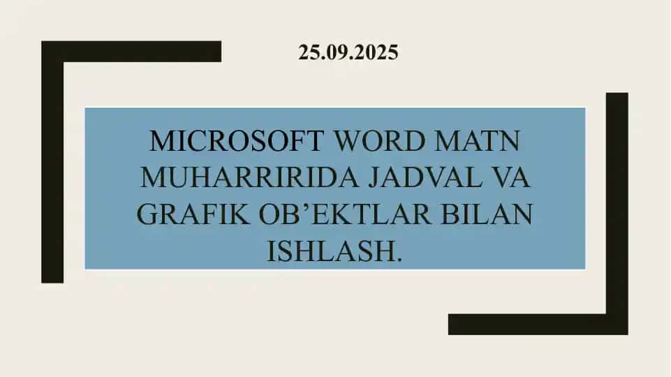 Microsoft Word