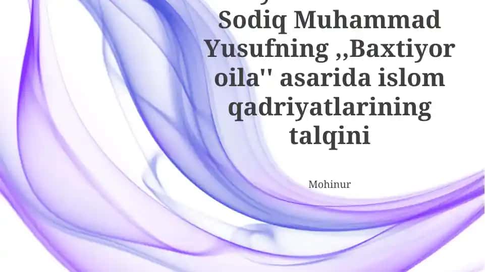 Baxtiyor oila