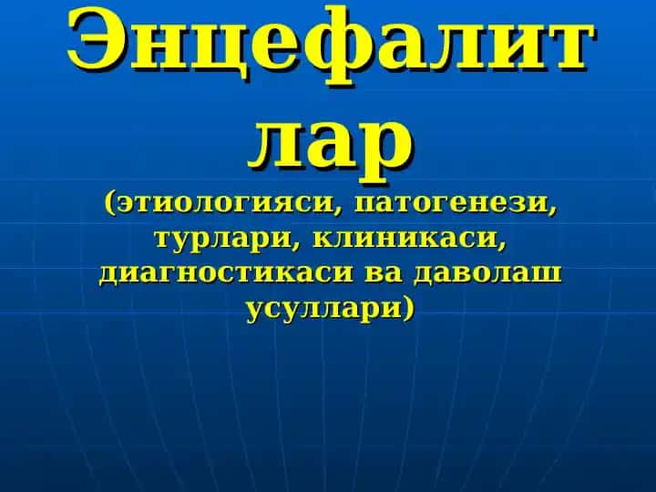 Энцефалитлар