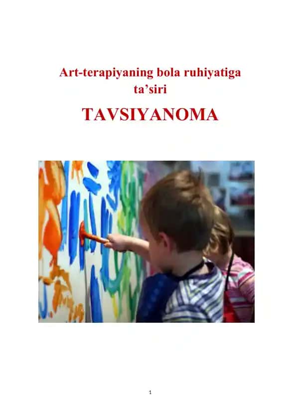 Art-terapiyaning bola ruhiyatiga ta’siri