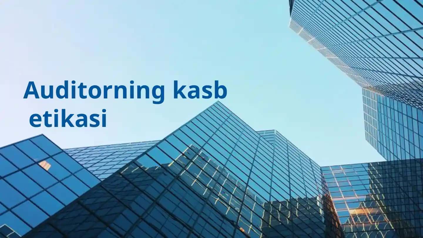 Auditorning kasb etikasi