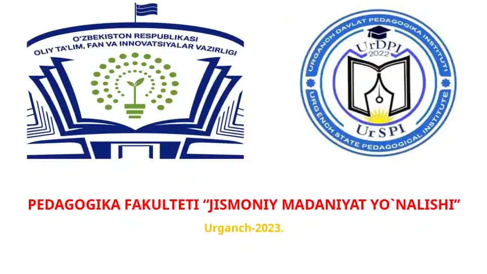 Jismoniy Madaniyat yo`nalishi