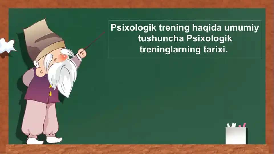 Psixologik trening