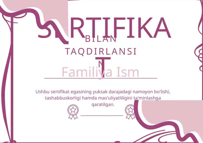SERTIFIKAT