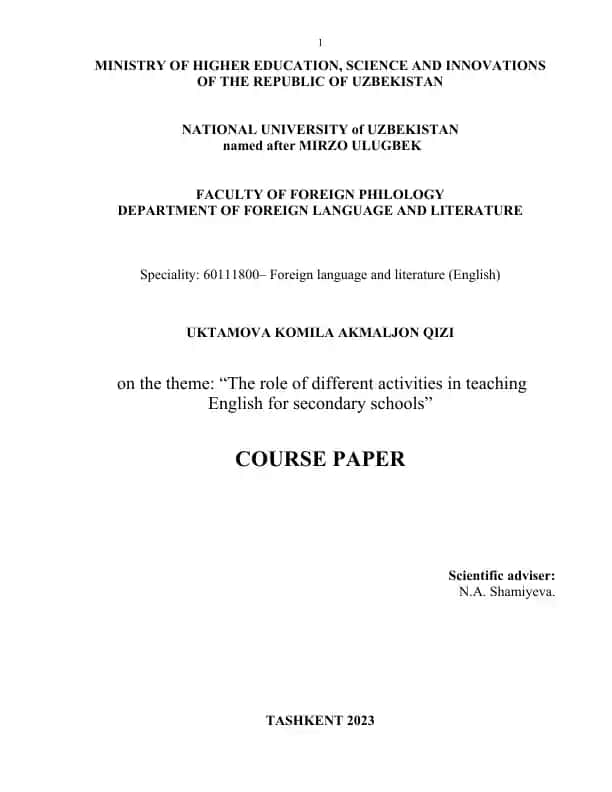 Course Paper