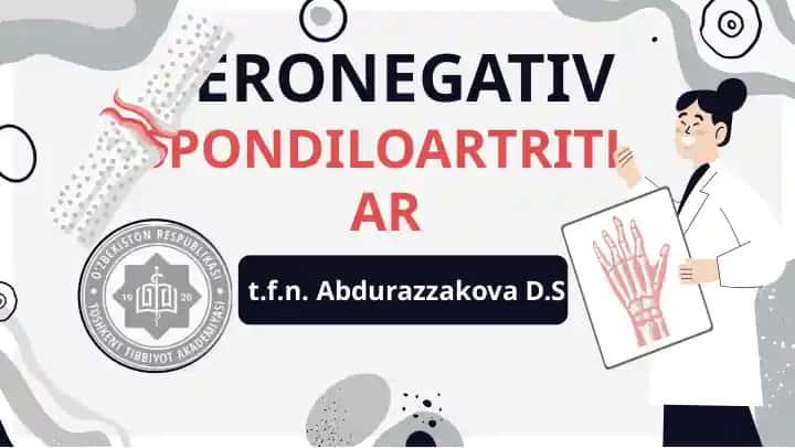 Seronegativ spondiloartritlar