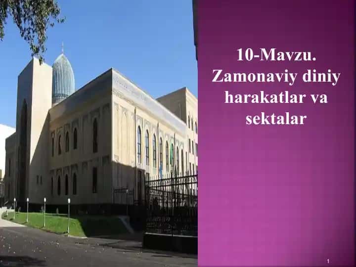 O‘zbekistondagi Norasmiy Diniy Jamaatlar